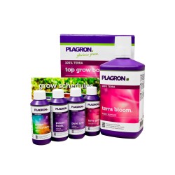 Plagron - Top Grow Box terra - Kit fertilizzanti BIO