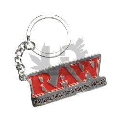 Raw - Portachiavi in metallo con logo