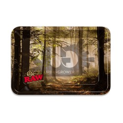 Raw - Smokey Forest Rolling Tray - Mini - Vassoio in metallo