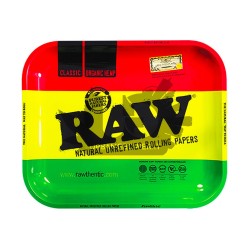 Raw - Rasta Rolling Tray - Large - Vassoio in metallo