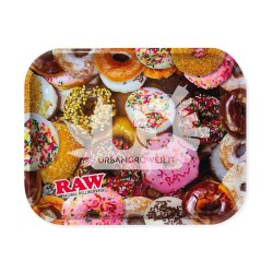 Raw - Donuts Rolling Tray - Large - Vassoio in metallo