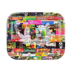 Raw - History Rolling Tray - Large - Vassoio in metallo