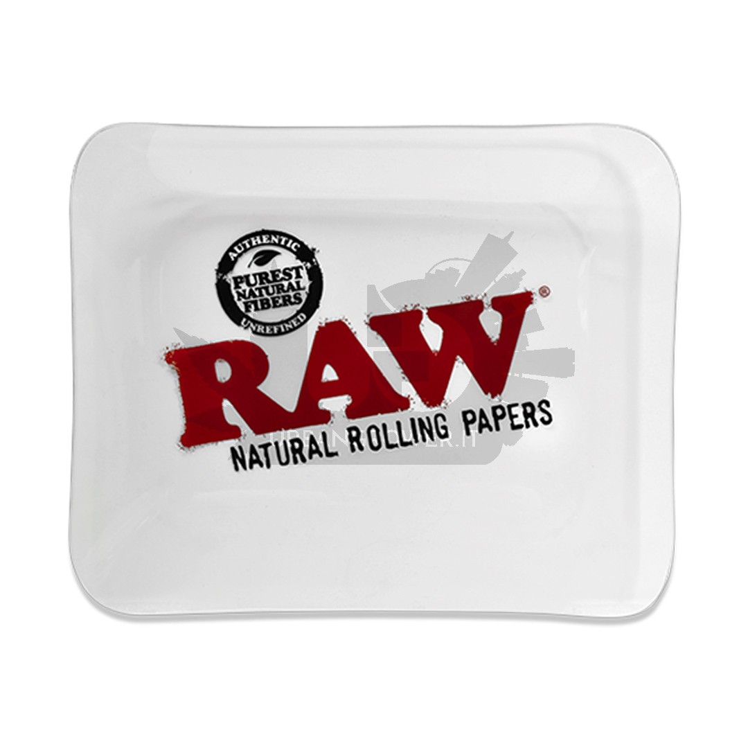 Raw - Glass Rolling Tray - Vassoio in vetro