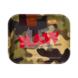 Raw - Camo Rolling Tray - Large - Vassoio in metallo