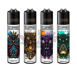 Clipper - Owls - Set accendini da collezione