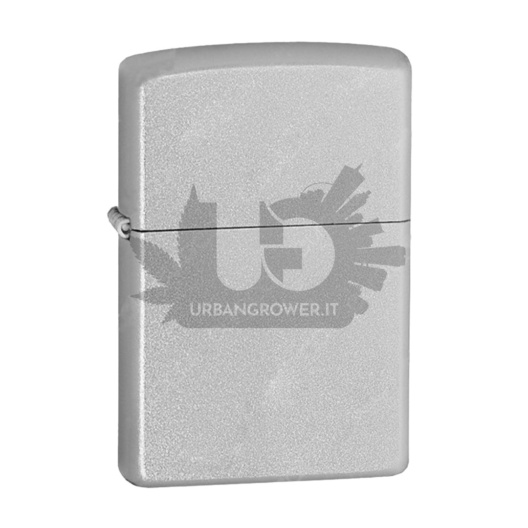 Zippo - Classic Satin Chrome - Accendino a benzina ricaricabile