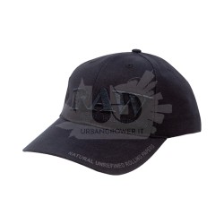 Raw - Poker Hat - Cappellino nero con visiera curva