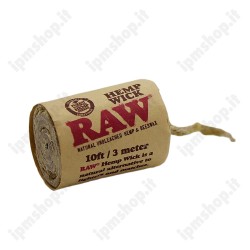 Raw - Hemp Wick - Stoppino incanapa