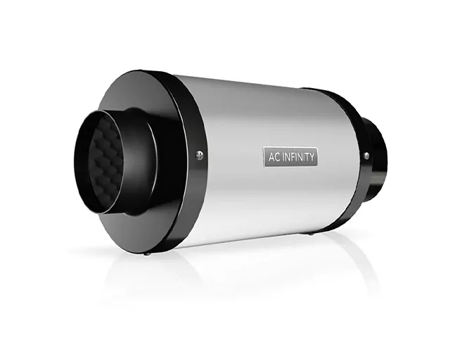 AC Infinity silenziatore per estrattori in linea